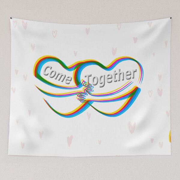 Item preview, come together - colorful version designed and sold by LiberaCaballo.