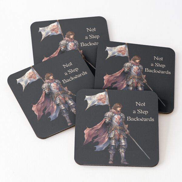 Item preview, Not a Step Backwards Crusader Medieval Knight designed and sold by AgeOfHeroes.