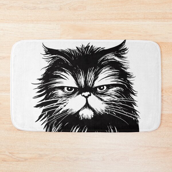 Item preview, Hiss Off Funny Cat designed and sold by dramabite.