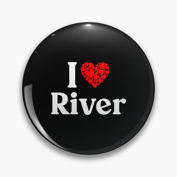 Item preview, River Heart - I Love River designed and sold by MiraclePitts.