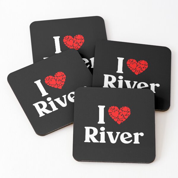Item preview, River Heart - I Love River designed and sold by MiraclePitts.