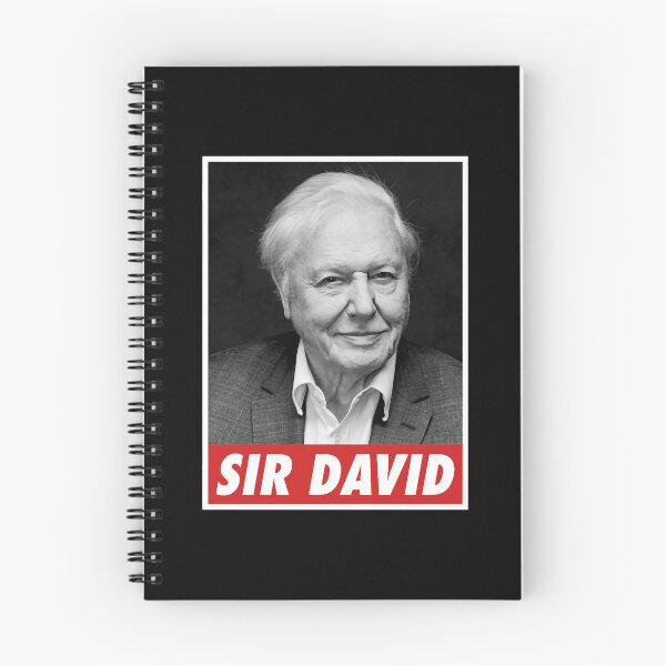 Item preview, Day Gifts David Attenborough Painting Cute Graphic Gift designed and sold by KymaniMayo94.