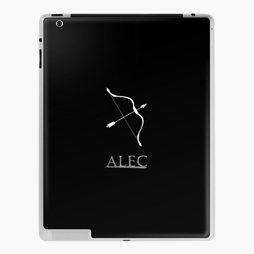 Shadowhunters - Alec Lightwood bow and arrow / Matthew Daddario - Parabatai  gift idea iPad Case & Skin for Sale by Vane22april