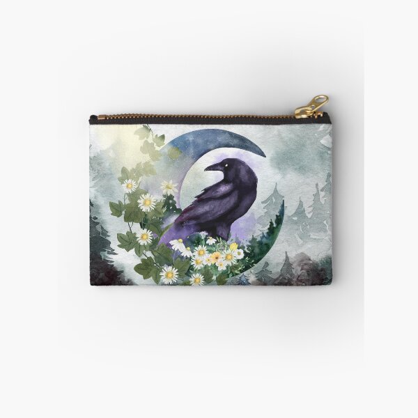 Item preview, Chamomile and Crow, Watercolor Graphic Design Artwork designed and sold by Lunardreams54.