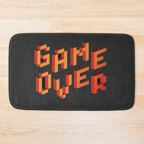 Item preview, 8 Bit Game Over 70's Gamer design designed and sold by DukeGroovy.
