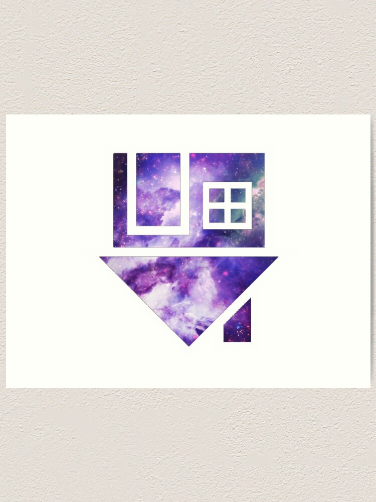 Alternate view of The Neighbourhood Logo (Galaxy Print) Art Print