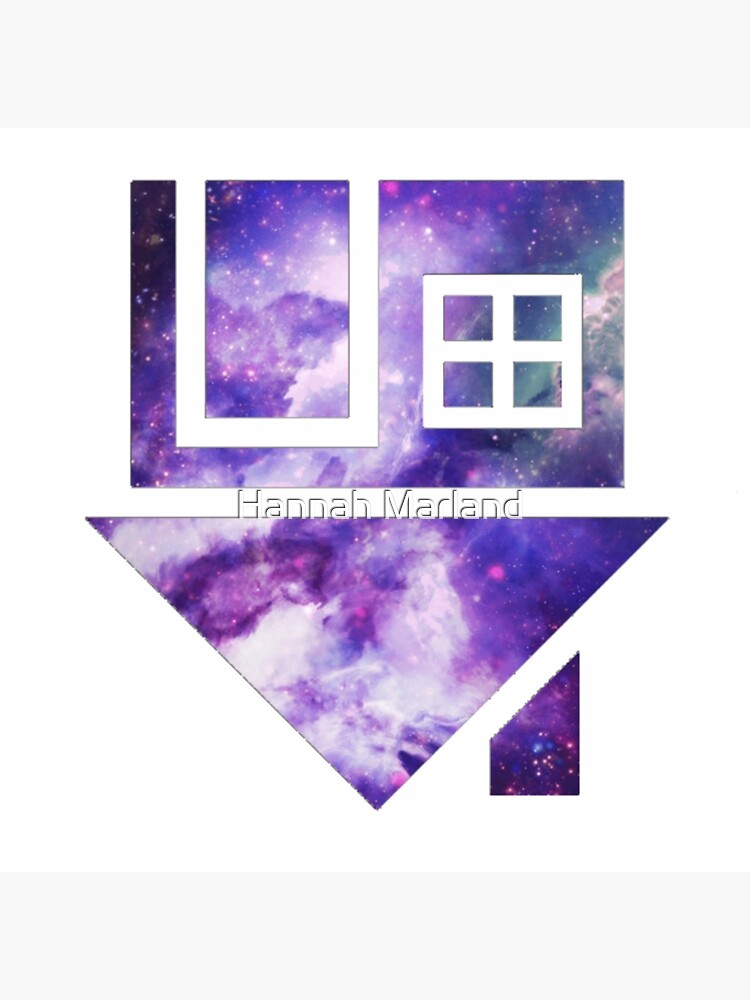 The Neighbourhood Logo (Galaxy Print) by hannahmarland