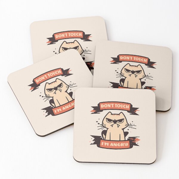 Item preview, i'm angy kitty, don't touch, no talk me designed and sold by DioSo.