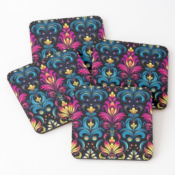 Item preview, Modern design reminiscent of Victorian neon punk style patterns designed and sold by Pflugart.