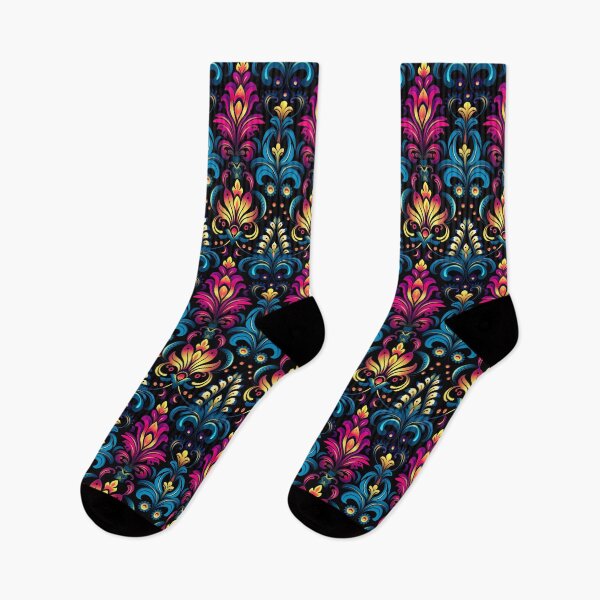 Item preview, Modern design reminiscent of Victorian neon punk style patterns designed and sold by Pflugart.