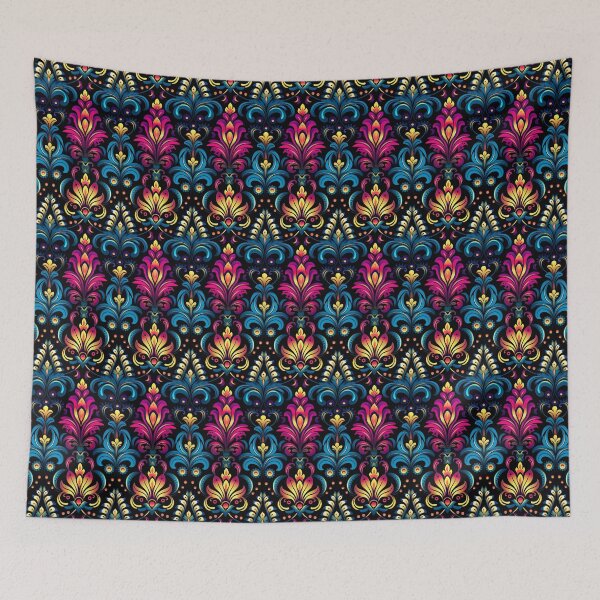 Item preview, Modern design reminiscent of Victorian neon punk style patterns designed and sold by Pflugart.