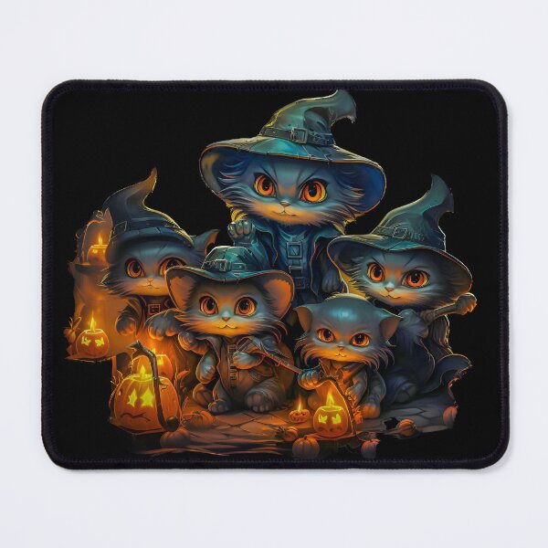 Item preview, Halloween cats designed and sold by Elitekampfei.
