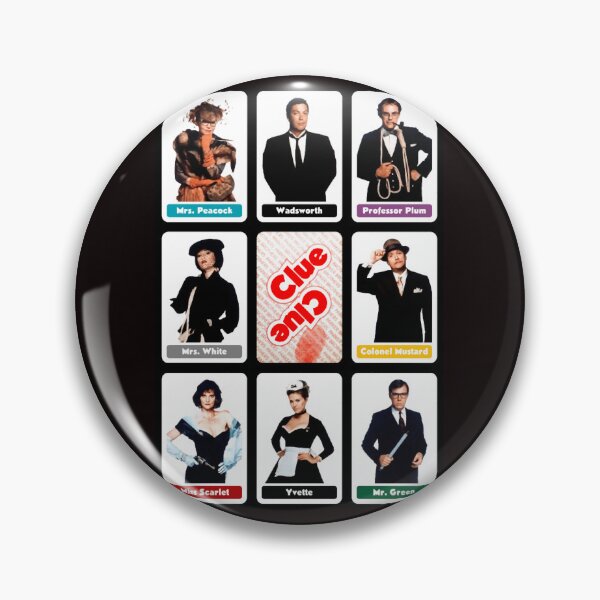 Item preview, Clue (1985) - Suspect Cards designed and sold by DONNANDREWS.