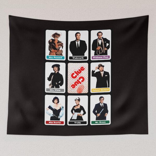Item preview, Clue (1985) - Suspect Cards designed and sold by DONNANDREWS.