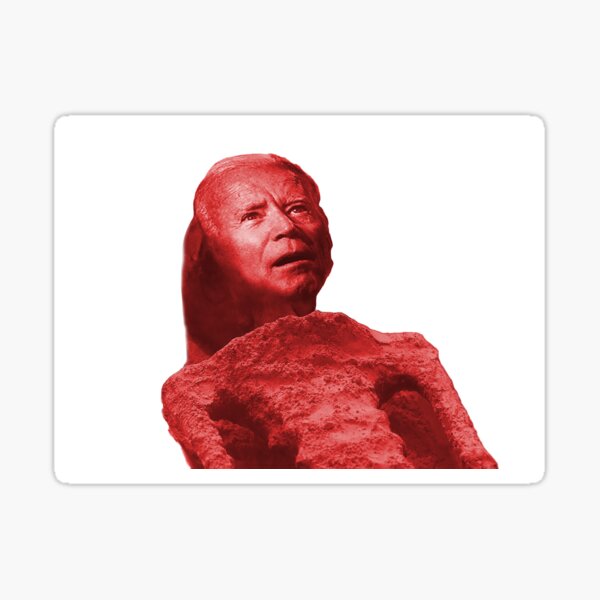 Red Extraterrestrial Memes Sticker