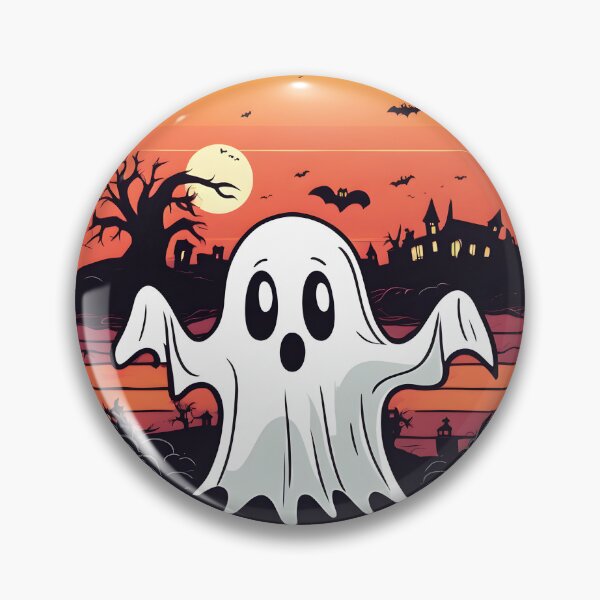 Item preview, Confused Halloween Boo-Jee Ghost IX designed and sold by DevemDavam.
