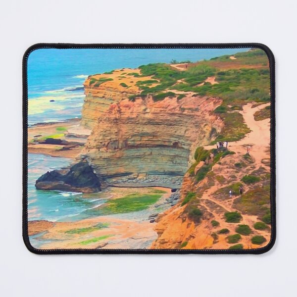 Item preview, Ericeira cliffs designed and sold by Tereza Pilar Art.