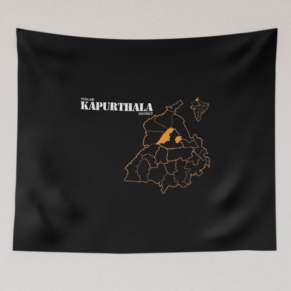 Item preview, Punjab Kapurthala District designed and sold by inkstyl.