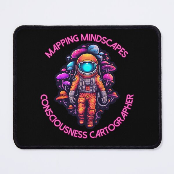 Item preview, Mapping Mindscapes - Consciousness Cartographer - Pink Text designed and sold by LMBoutique.
