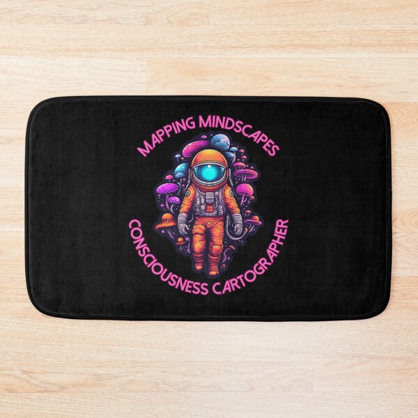Item preview, Mapping Mindscapes - Consciousness Cartographer - Pink Text designed and sold by LMBoutique.