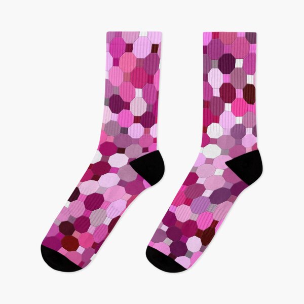 Item preview, Abstract Pink and Purple Octagons designed and sold by KaSaPo.