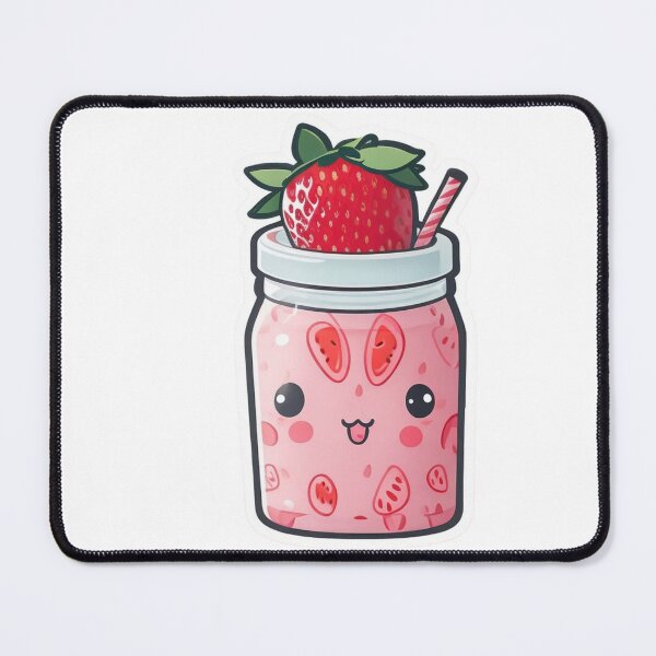 Item preview, Strawberry Milkshake Kawaii designed and sold by rhashhab.