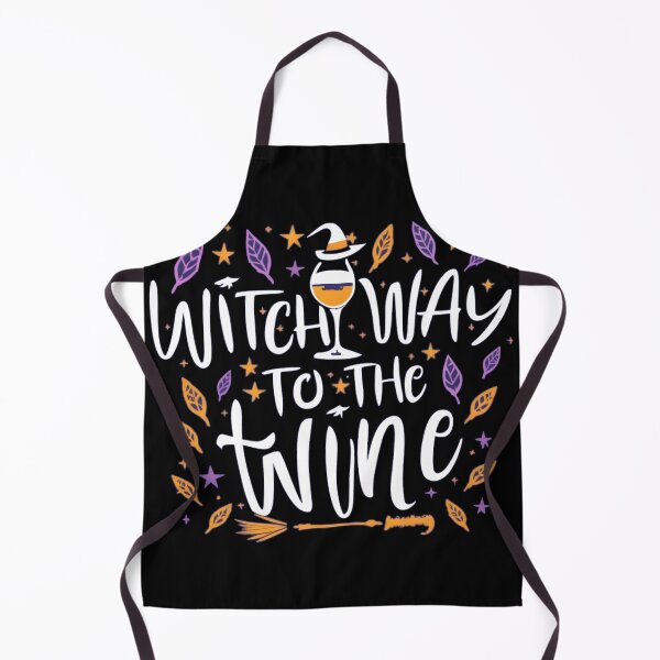 Item preview, Witch Way To The Wine Funny Halloween designed and sold by GalaxyGraffiti.
