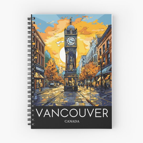 Item preview, A Pop Art Travel Print of Vancouver - Canada  designed and sold by StudioRedKoala.