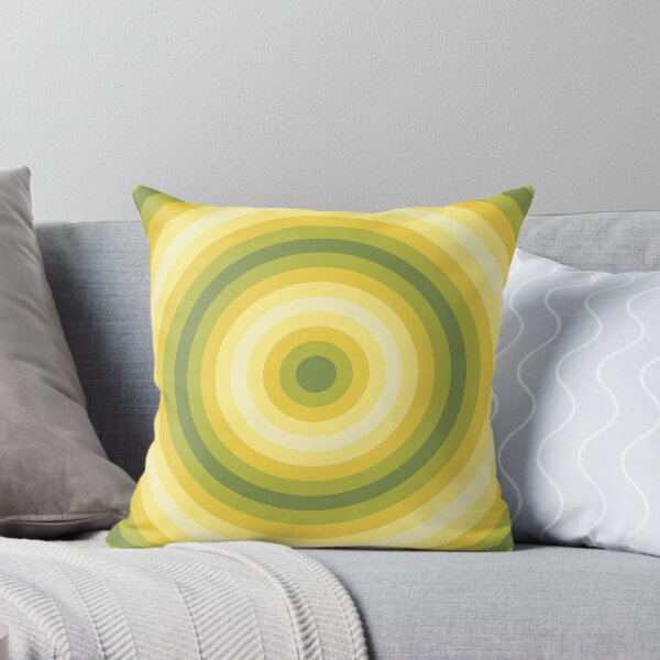 Artikelvorschau, Yellow Gradient Circle Pattern entworfen und verkauft von KittenCase.
