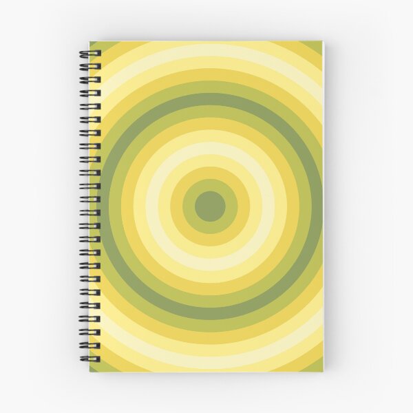 Aperçu de l'œuvre Yellow Gradient Circle Pattern créée et vendue par KittenCase.