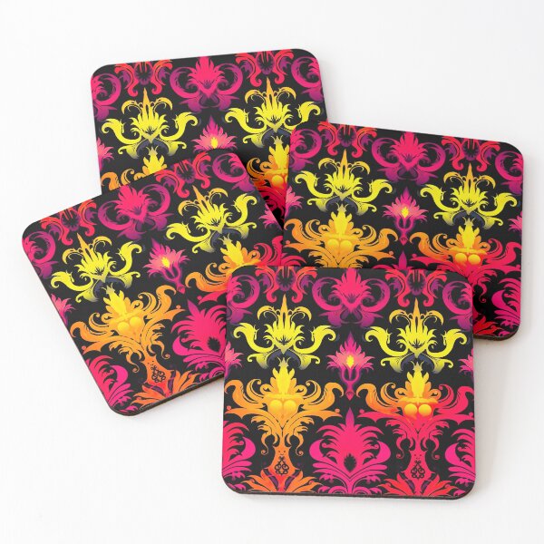 Item preview, Modern design reminiscent of Victorian neon punk style patterns designed and sold by Pflugart.