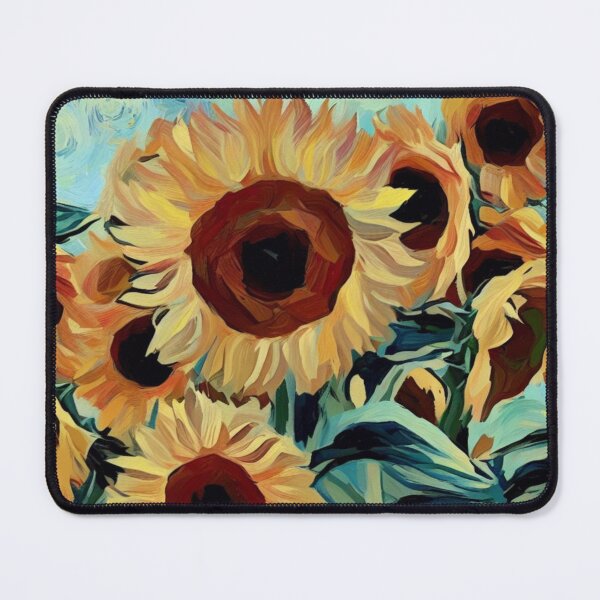 Item preview, Van Gogh style sunflowers designed and sold by gringourmand.