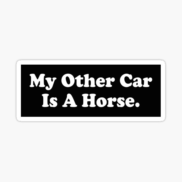 My Other Car Is A Stickers for Sale, Free US Shipping