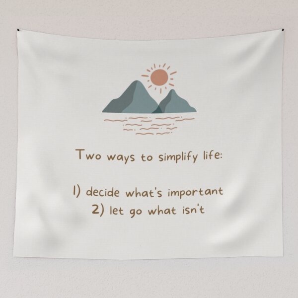Item preview, simple life designed and sold by ritusdesigns.