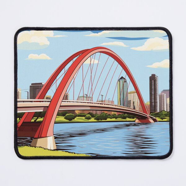 Item preview, A Pop Art Travel Print of Edmonton - Canada designed and sold by StudioRedKoala.