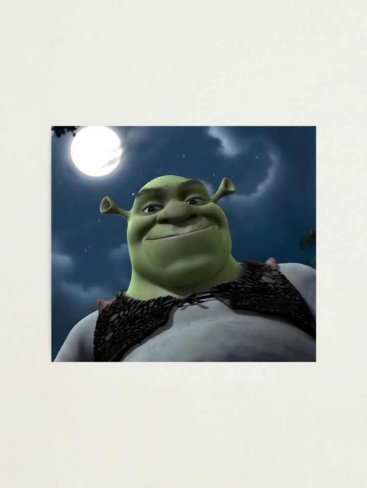 Shrek meme | Photographic Print