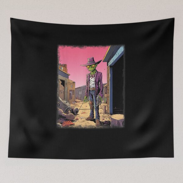 Item preview, Alien as a Cowboy designed and sold by MissRasheedHam.