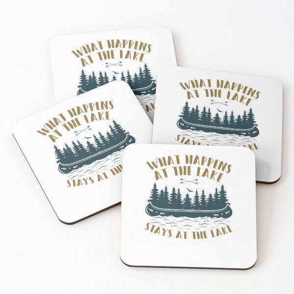 Item preview, What Happens At The Lake Stays At The Lake Funny  designed and sold by jaygo.