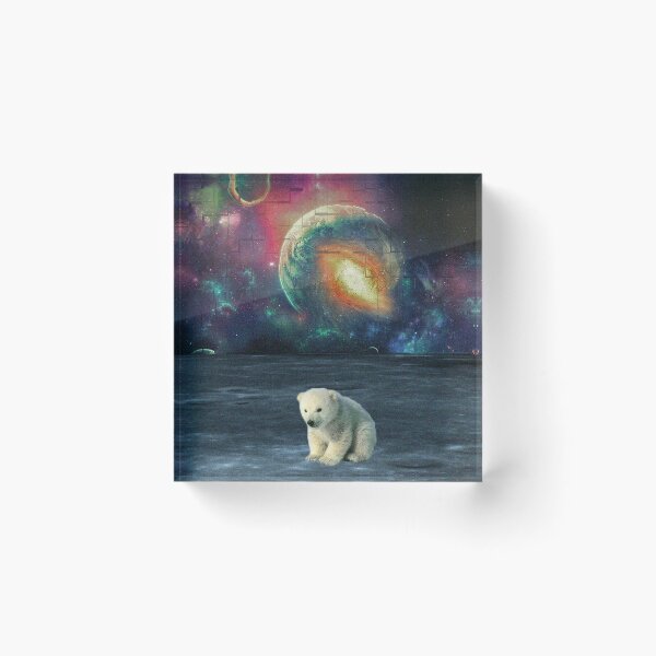Item preview, Polar bear in space designed and sold by mooimafish3.