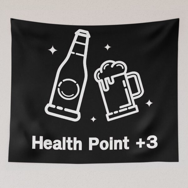 Item preview, Beer Drinker Hilarious Game Style designed and sold by Yellowriversss.
