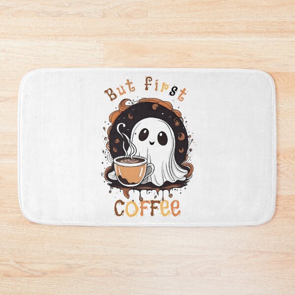 Item preview, Coffee Lover Boo-Jee Ghost But First Coffee VIII designed and sold by DevemDavam.