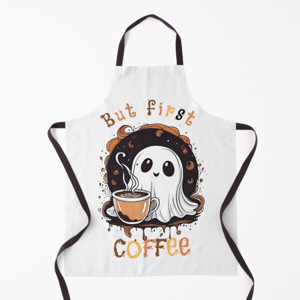 Item preview, Coffee Lover Boo-Jee Ghost But First Coffee VIII designed and sold by DevemDavam.