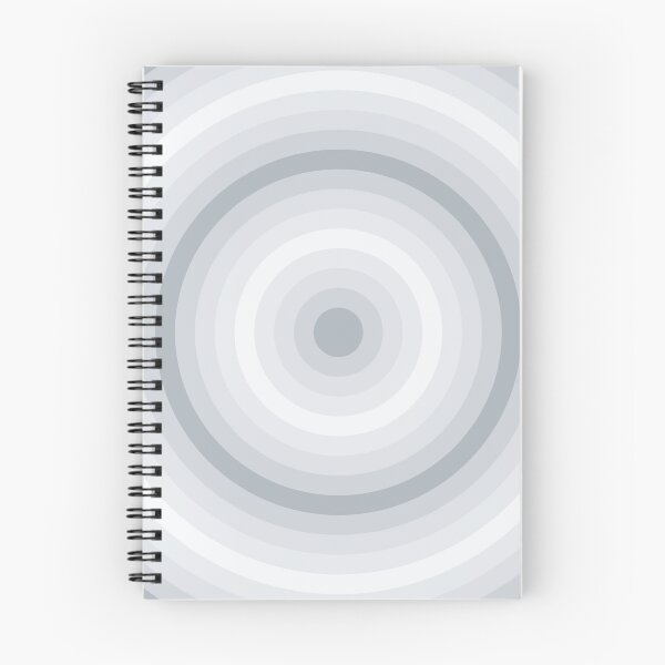 Item preview, Light Gray Gradient Circle Pattern designed and sold by KittenCase.