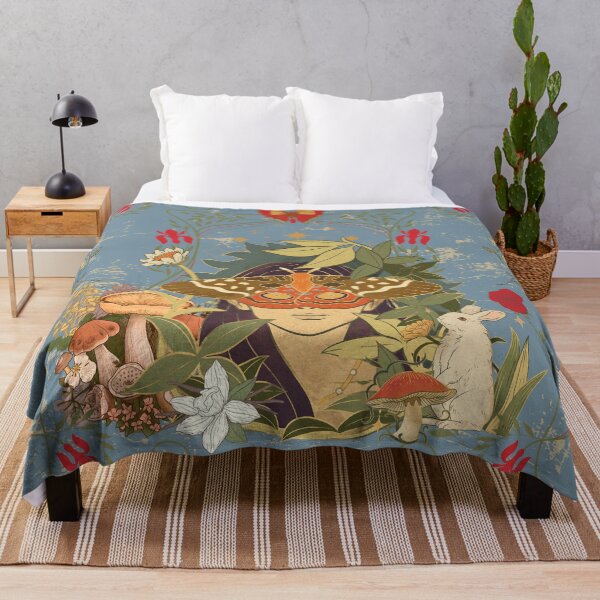 Item preview, Art Nouveau Cottagecore Moth designed and sold by Amandajoy333.