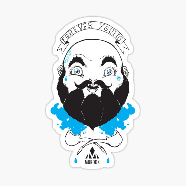 Mr Murdok - Forever Young Sticker