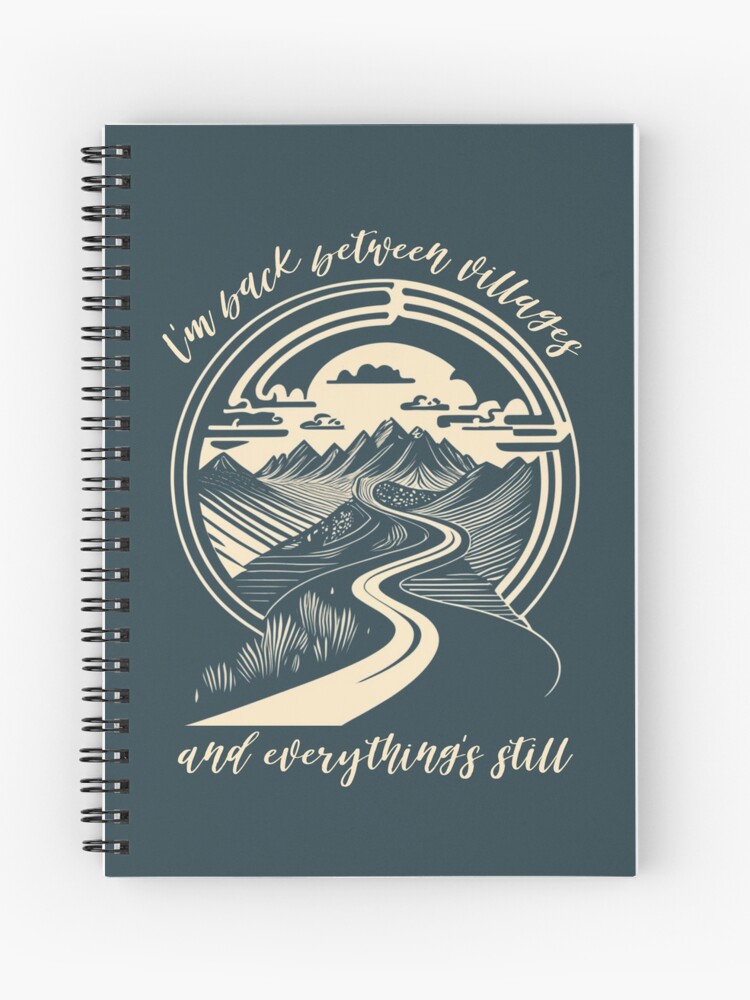 Everywhere Everything Noah Kahan Spiral Notebook for Sale by