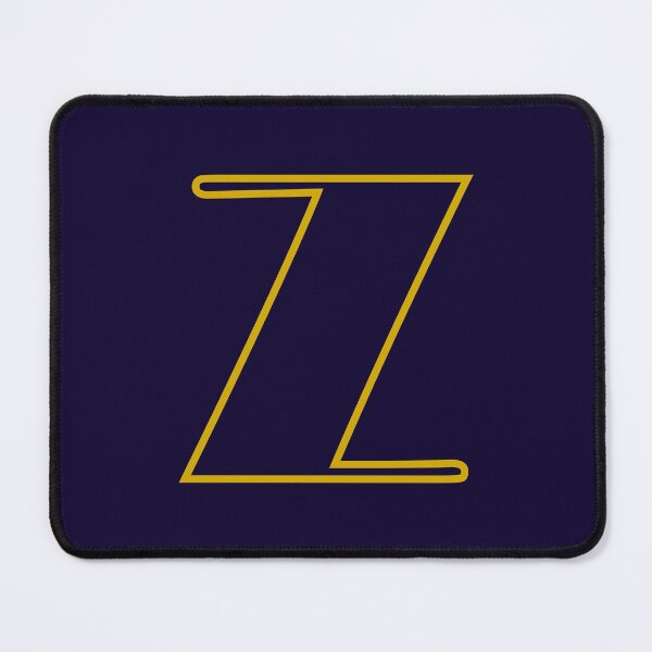Item preview, Letter Z Gold Outline designed and sold by Jeallan Designs.