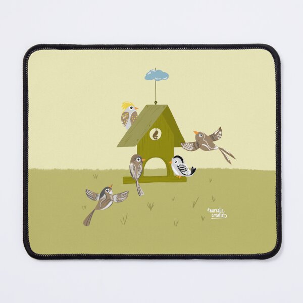 Item preview, Funny Birds at the birdshouse designed and sold by Aurealis Creatief.