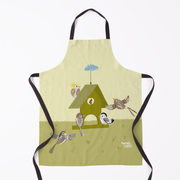 Item preview, Funny Birds at the birdshouse designed and sold by Aurealis.