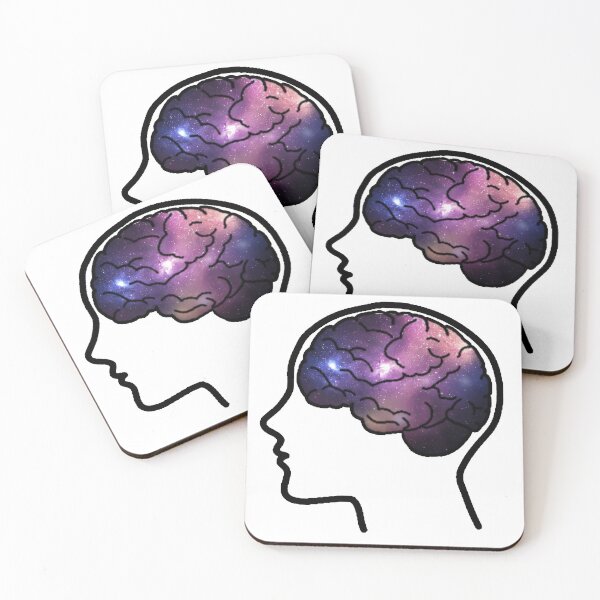 Item preview, Their Head Was Up In Space (Galaxy Print) designed and sold by Hannah Marland.